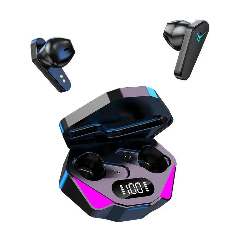 X15 Fones De Ouvido Sem Fio Bluetooth, Aparelhos Auditivos, Esporte Gamer Headset, Telefone, TWS, Sem Caixa, V5.1 - Loja Dona Fiore